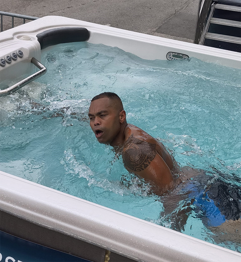 Sergent Jonathan natation